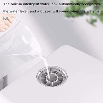 MOSHUO Mini Portable Dishwasher,Automatic Household Dishwasher,Desktop Dishwasher Small Dish-washing Machine Tableware Capacity 4-6 Sets,High Temperature Disinfection and Drying,Built-in Water Tank