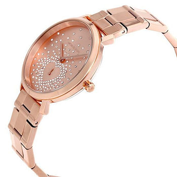 Michael Kors MK3621 women Rose Gold Jaryn Analog Watch 38 mm - Rose Gold