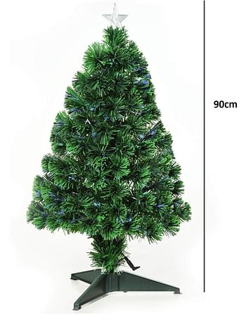 Christmas Tree Home Decor Green 90cm