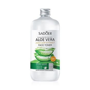 Sadoer Aloe Vera Juice Leaf Extract Face Toner 500 ml