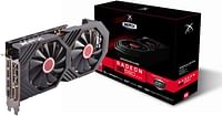 بطاقة الرسومات XFX AMD Radeon RX 580 GTS XXX Edition 8GB GDDR5 - جاهزة للواقع الافتراضي، وحدة معالجة رسومات عالية الأداء للألعاب