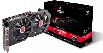 XFX AMD Radeon RX 580 GTS XXX Edition 8GB GDDR5 Graphics Card - VR Ready High Performance Gaming GPU