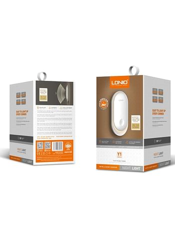 LDNIO Night Light - 360° Annular Lighting with Automatic Sensor