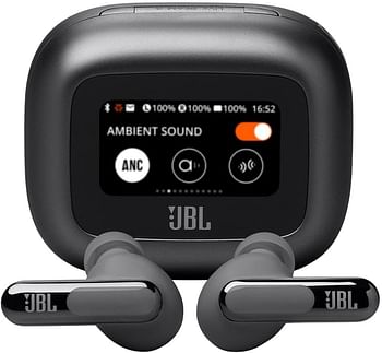 JBL LIVE BEAM 3 True wireless Noise Cancelling closed-stick earbuds, Black