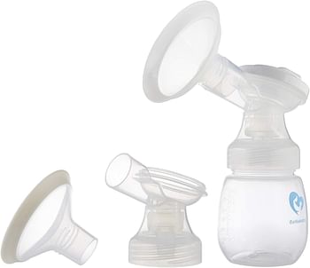 Bellababy Wearable Breast Pump Hands Free Low Noise, Breastfeeding Electric Breast Pump Comes with 24 mm Flange, 4 Modes and 6 Levels Suction, 1 Pack