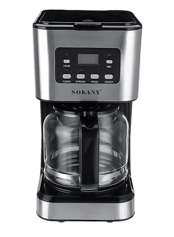 SOKANY-121E with 650-950W Control Smart Automatic Drip Coffee Machine Electric Coffee Maker