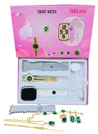 TK60 Mini Smart Watch and Jewelry Set - Elegance in One Package