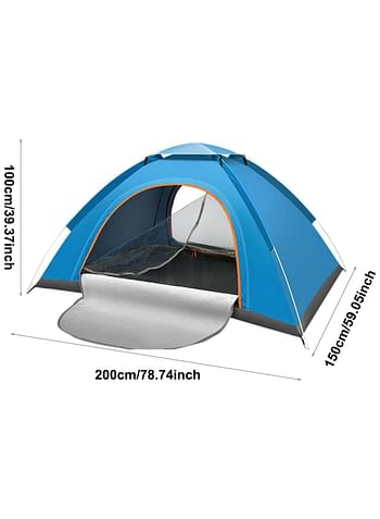 3 Person Tent For Camping, Waterproof Windproof Backpacking Tent, Easy Set Up Small Lightweight Tents, For All Seasons