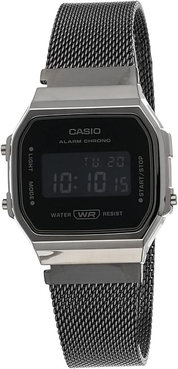 Casio Unisex Watch A168WEMB-1BDF - Black