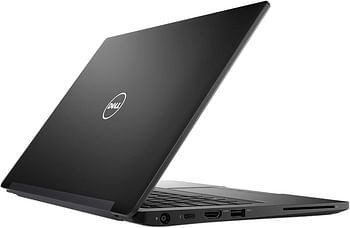 Dell Latitude 7290, Core i5 8th Generation 8350U, 8GB DDR4 RAM, 256GB SSD, 12.5 Inch HD Display HDMI, Camera, WIFI, Card Reader, US Keyboard, Windows 10 Pro - Black