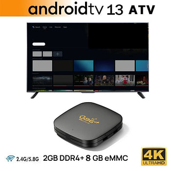 Q96 PlusPlus ATV WIFI HD 4K pk Q96 MAX TV Box 4G 5G Set-top Box Android 13 Media Player Android Quad Core Smart TV Box