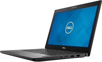 Dell Latitude 7290, Core i5 8th Generation 8350U, 8GB DDR4 RAM, 256GB SSD, 12.5 Inch HD Display HDMI, Camera, WIFI, Card Reader, US Keyboard, Windows 10 Pro - Black