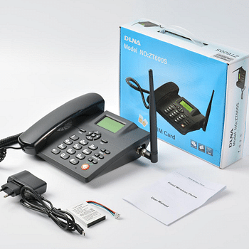 Desktop Phone GSM wireless fixed line DLNA ZT600S FWT with GSM dual card dual standby