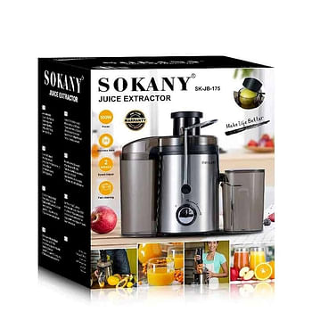 Sokany Fruit Juicer 500W 2 Speeds Easy Clean SK-JB-175