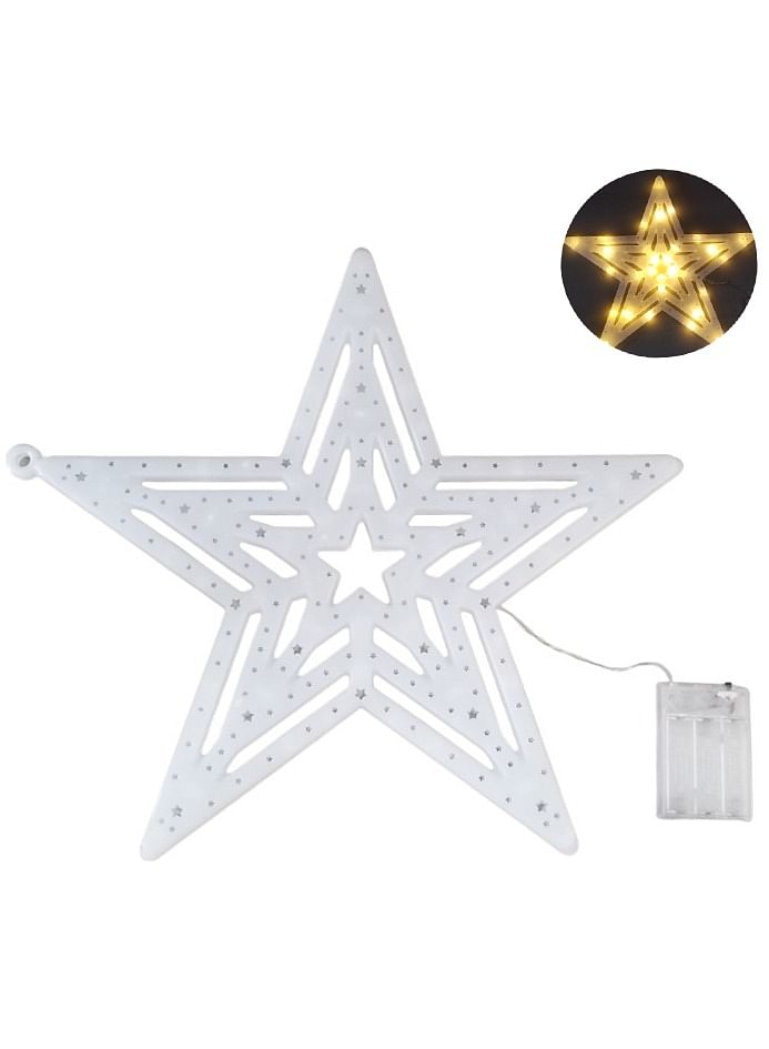 Christmas decoration glowing LED 39cm Star