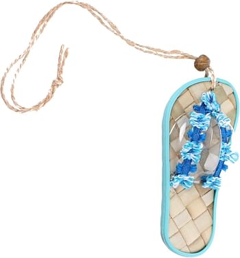 Bahama & Co. Bahflop Oahu Island Splash Flip Flop Air Freshener Blue