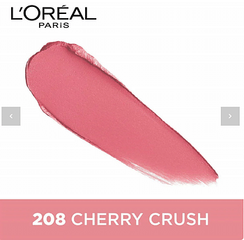 L'Oreal Paris Color Riche Moist Matte Lipstick - 208 Cherry Crush