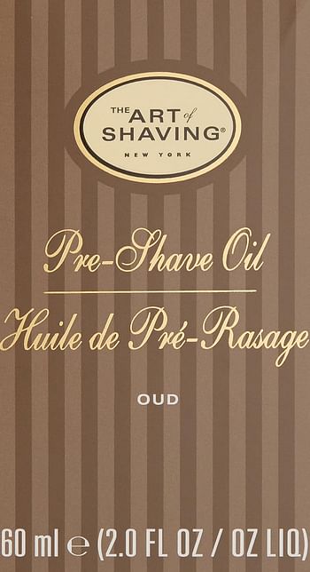 The Art of Shaving Oud Pre-Shave Oil 60ml