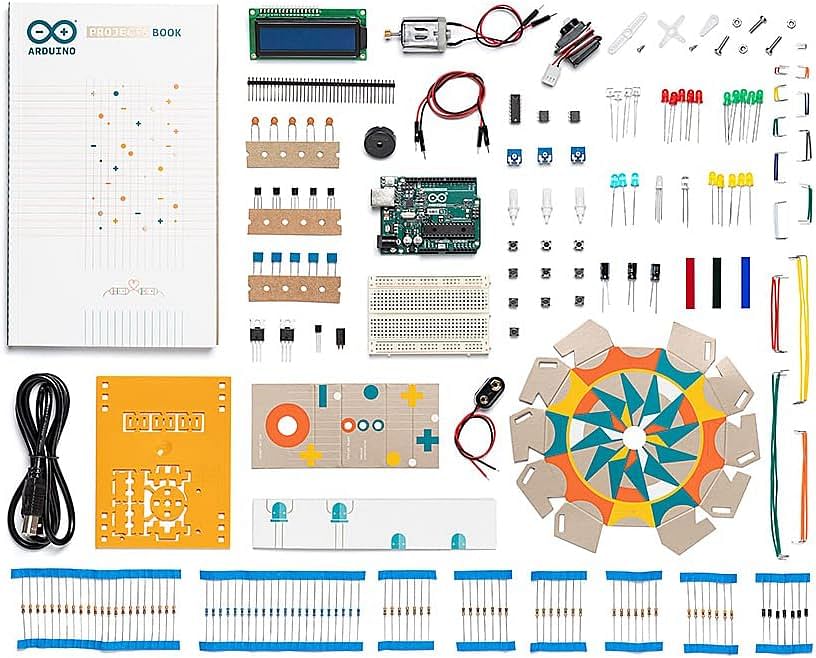 Arduino Starter Kit for beginner K000007 English projects book