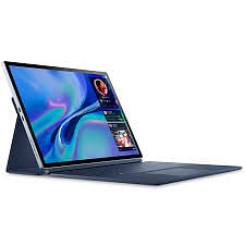 Dell Xps 13 9315 2-in-1 Detachable 13 inch Touch - 12th Generation Intel Core i7 1250u- 10-Core , 12 Threads Processor - 16 GB 4266Mhz Ram - 512 GB SSD - Windows 11- Xps Folio Detachbale keyboard - Sky