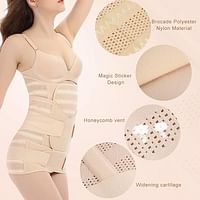 3 in 1 Postpartum Belt - Breathable Postpartum Recovery Postnatal Corset Belt after Pregnancy Maternity