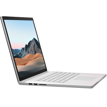 Microsoft Surface Book 3- 13.5''- 10TH Gen Core i7 -16GB Ram - 256GB SSD - Nvidia Geforce GTX 1650 4GB Dedicated Graphics-Dual battery- Dual Camera - Windows 11 Pro- Platinum Silver