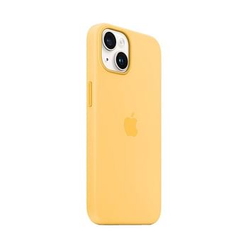 Apple iPhone 14 Silicone Case with MagSafe - Sunglow