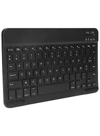 Keyboard, French English Portable Slip Resistant Panel Tablet Keyboard for Home Office for Phone