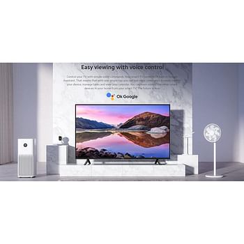 Xiaomi TV P1E 4K UHD MEMC Smart-Home Control Hub with Built-In Google Assistant Television- 65inch