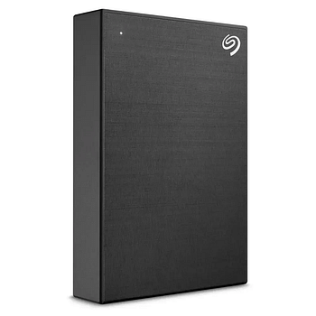 Seagate 5TB One Touch Portable SSD With Rescue Data Recovery Service Black