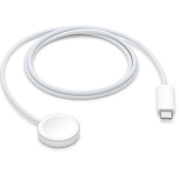 Apple Cable Watch Magnetic Fast Charger To USB-C (1M) (MT0H3FE/A) - White