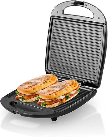 Saachi 4 Piece Sandwich Maker And Grill  NL-SM-4660 - Black