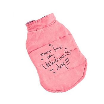 Hong Pet Double-Sided Wearing Vest - Pink Medium