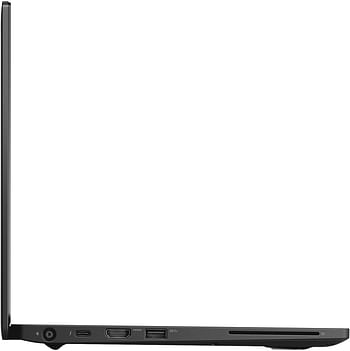 Dell Latitude 7290, Core i5 8th Generation 8350U, 8GB DDR4 RAM, 256GB SSD, 12.5 Inch HD Display HDMI, Camera, WIFI, Card Reader, US Keyboard, Windows 10 Pro - Black