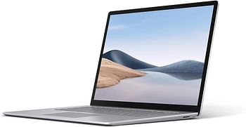 Microsoft Surface Laptop 4 - 15 Inch PixelSense Multi Touch Display - AMD Ryzen 7 Surface Edition 2.0GHz 8 Core 16 Thead Processor - 8 GB LPDDR4 Ram - 256gb SSD - AMD Radeon Graphics -Facial Recognition - English, Arabic Keyboard Backlit - Platinum