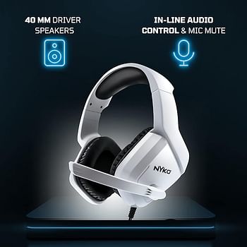 Nyko Np5-4500 Wired Headset for PlayStation 5 - Built for your Ears - Works with PS4, PS5, Xb1, Xbsx, Switch, and PC - PlayStation 5