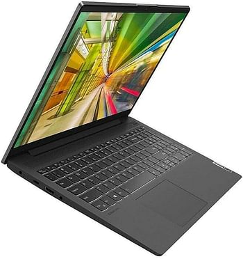 Lenovo IdeaPad 5 (15 IIL05 ) - 15.6" Inch FHD (1920*1080) Display - 10th Gen Intel Core i5 1035G1 Processor - 8gb Ram - 256 Nvme SSD - Intel UHD Graphics - US Backlit Keyboard - Finger Print - Windows 11 Home - Grey