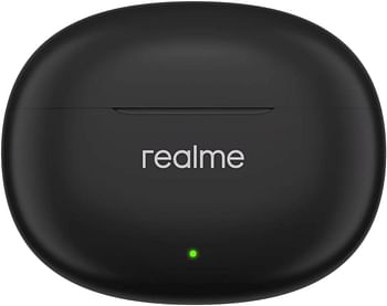 Realme Buds T110 with AI ENC for Calls, Fast Charging Bluetooth Headset - Punk Black