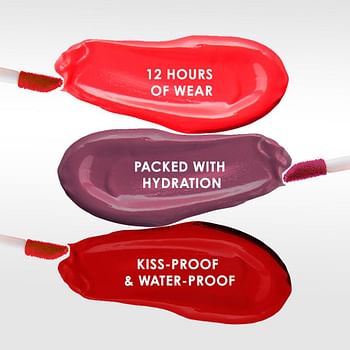 NATASHA MOOR: Makeup Molten Matte Liquid Lipstick - Long-lasting Lip Color with Hydrating Matte Finish and Moisturizing Vitamin E - Waterproof, Kiss-Proof, and Cruelty-Free Formula - 12-Hour Stay-EMPOWERED