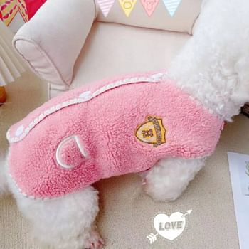 Hong Pet Preppy Vest - Pink Medium