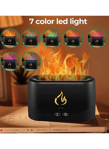 Flame Aroma Diffuser – Transform Your Space with a Simulated Flame Effect