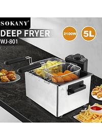 Sokany 5 liter Electric Deep Fryer WJ-801