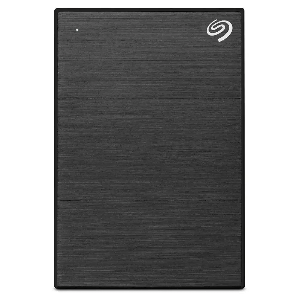 Seagate 5TB One Touch Portable SSD With Rescue Data Recovery Service Black