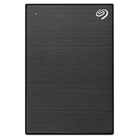 Seagate 5TB One Touch Portable SSD With Rescue Data Recovery Service Black