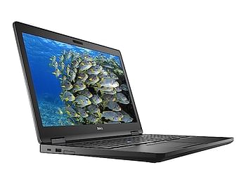 DELL Latitude 5580 15.6 Inch Intel Core i5 7th Generation Windows 10 Pro Webcam 256GB SSD - 8GB RAM - Black