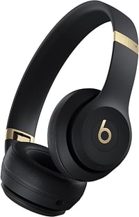 Beats Solo 4 Wireless Headphone Spatial Audio with Dynamic Head Tracking (MC2L4LL/A) Black / Gold