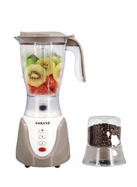 Sokany Blender & Grinder 1.5 Liters 600 Watts SK-158