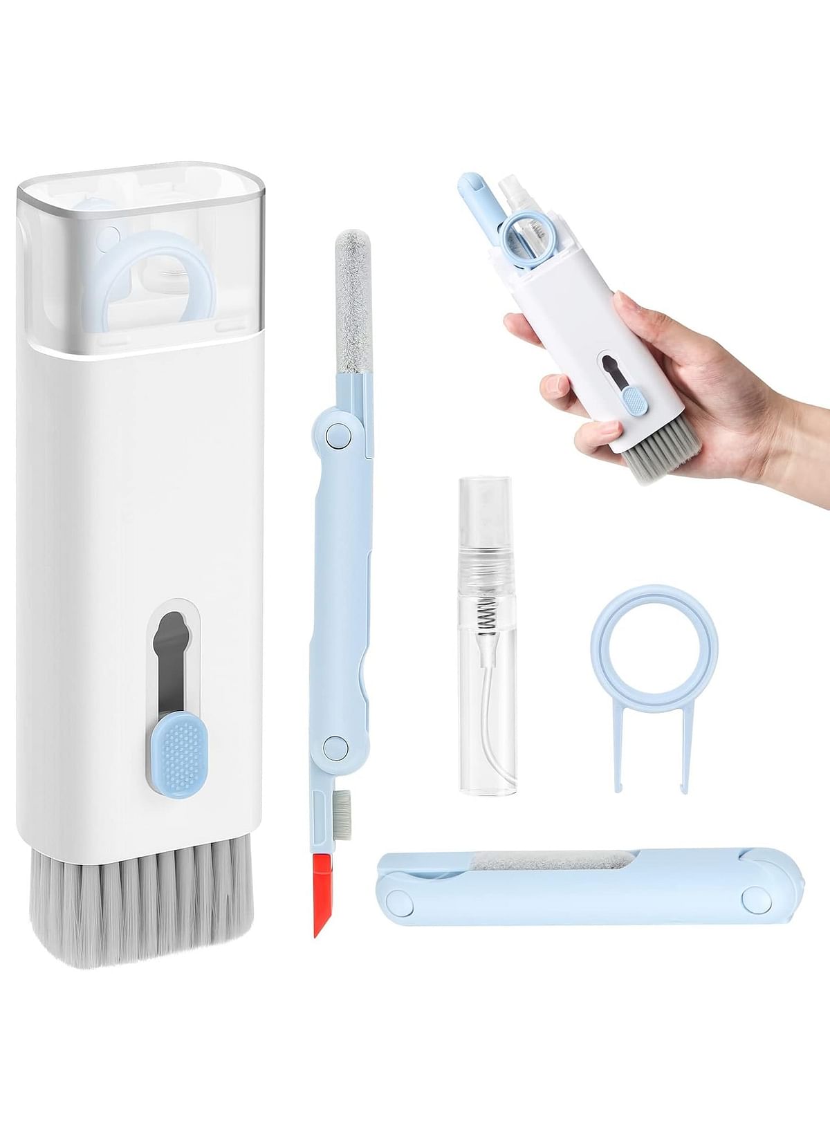 7 in 1 Electronic Cleaner Kit with Brush / Puller tool / Cleaning Pen / Fiber Swipe