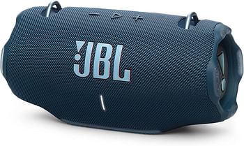 JBL Xtreme 4 Portable waterproof speaker with AURA CAST (connect multiple Speaker) massive JBL Pro Sound and convenient shoulder strap - Blue