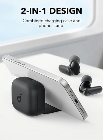 True Wireless Earbuds 2 in 1 Design Charging Case/Mobile Stand (R50i NC )